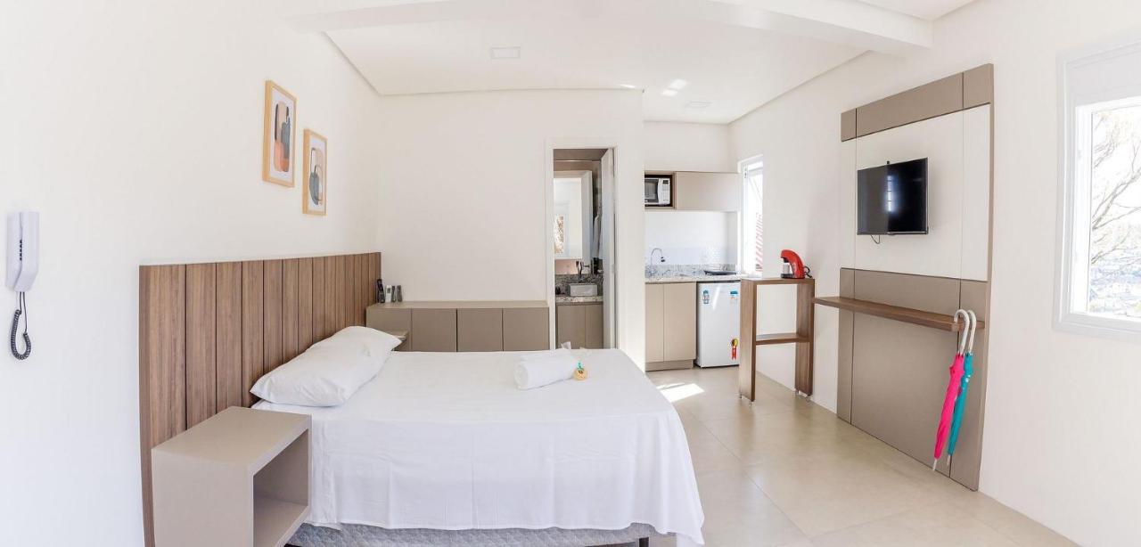 Locar-In Gramado Flat Centro A 600 M Da Rua Coberta Διαμέρισμα Εξωτερικό φωτογραφία