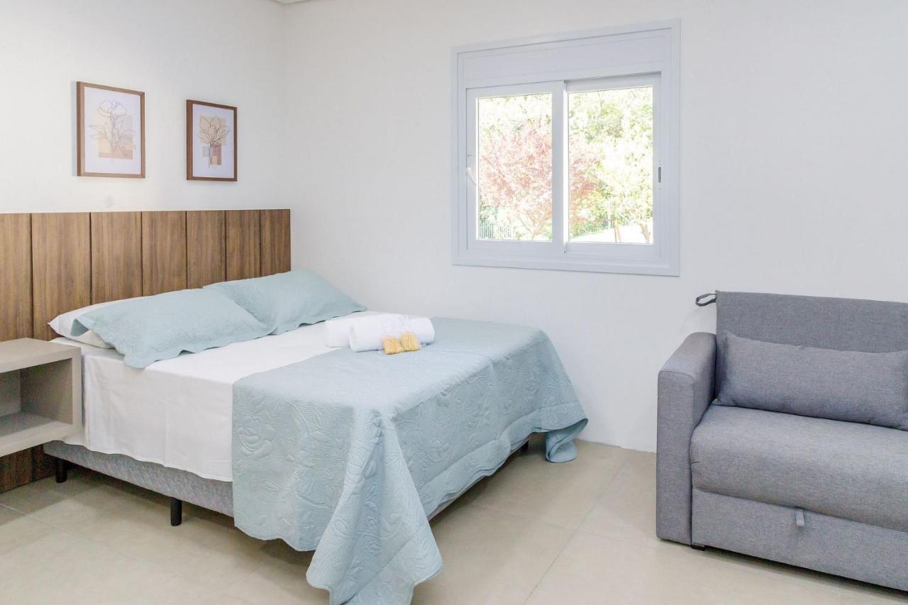 Locar-In Gramado Flat Centro A 600 M Da Rua Coberta Διαμέρισμα Εξωτερικό φωτογραφία